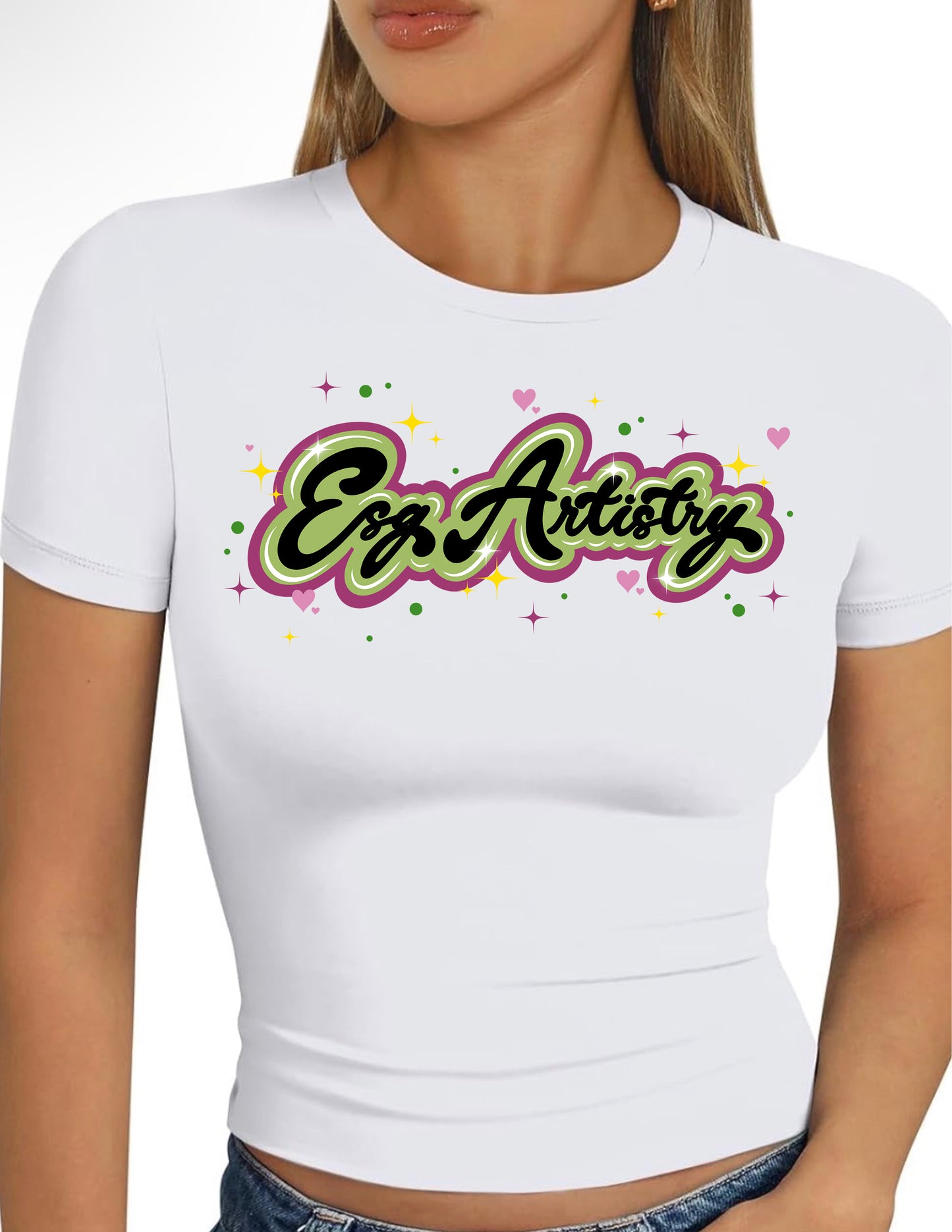 ESG Artistry Crop Tee