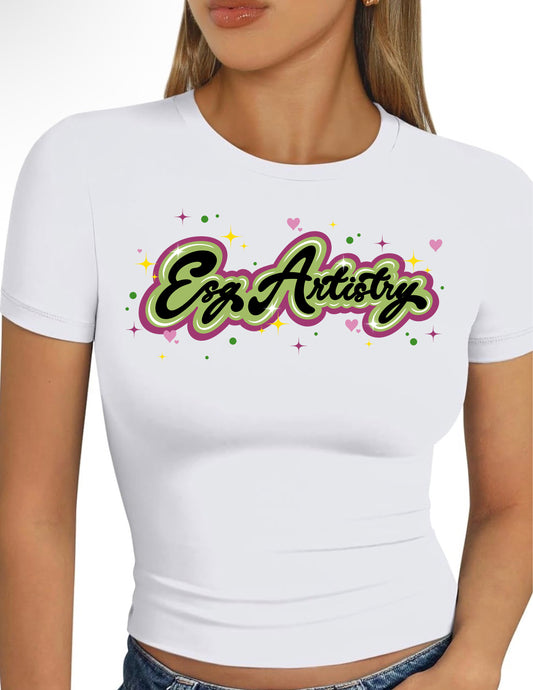 ESG Artistry Crop Tee